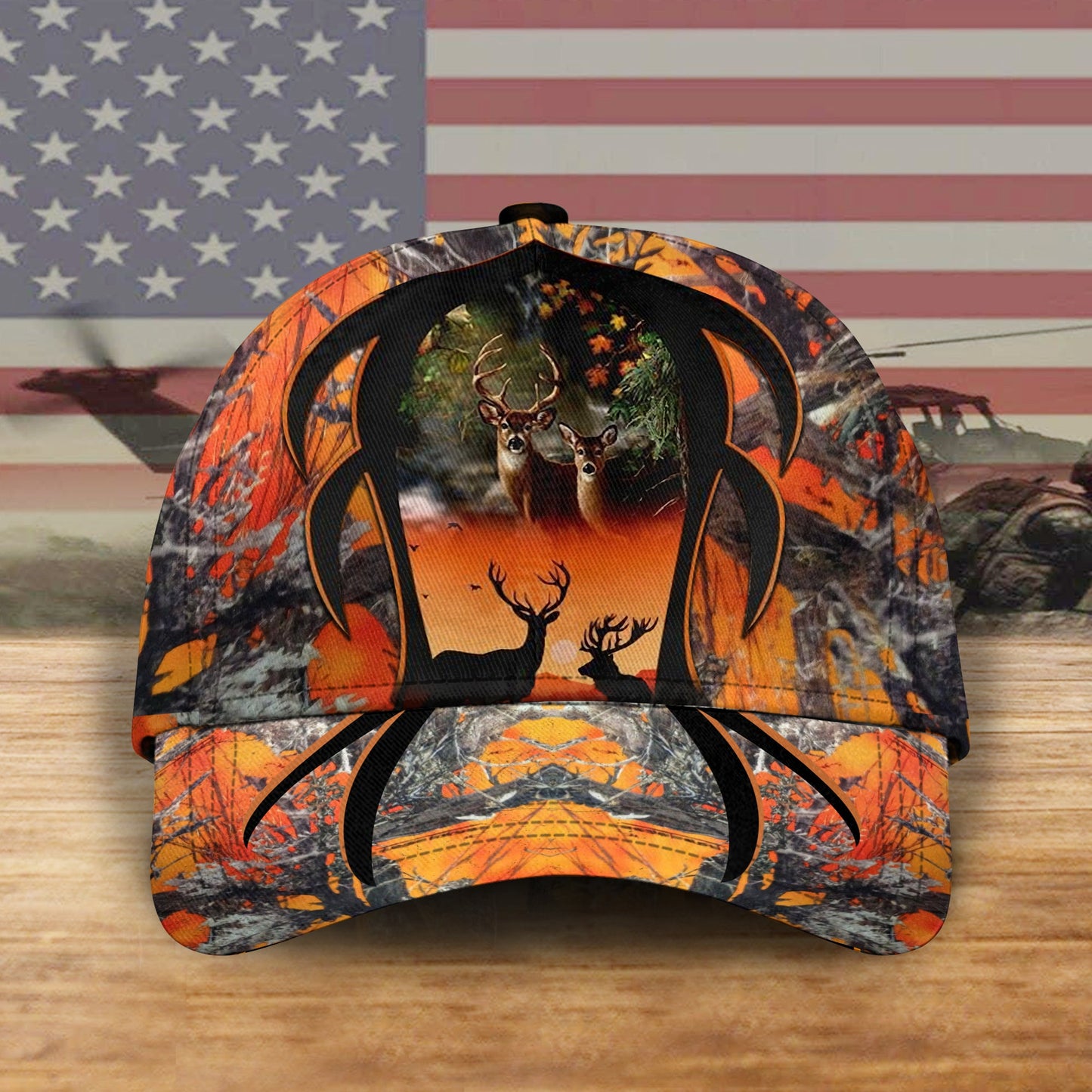 Deer Hunting Forest Vintage Vibes – Classic Cap