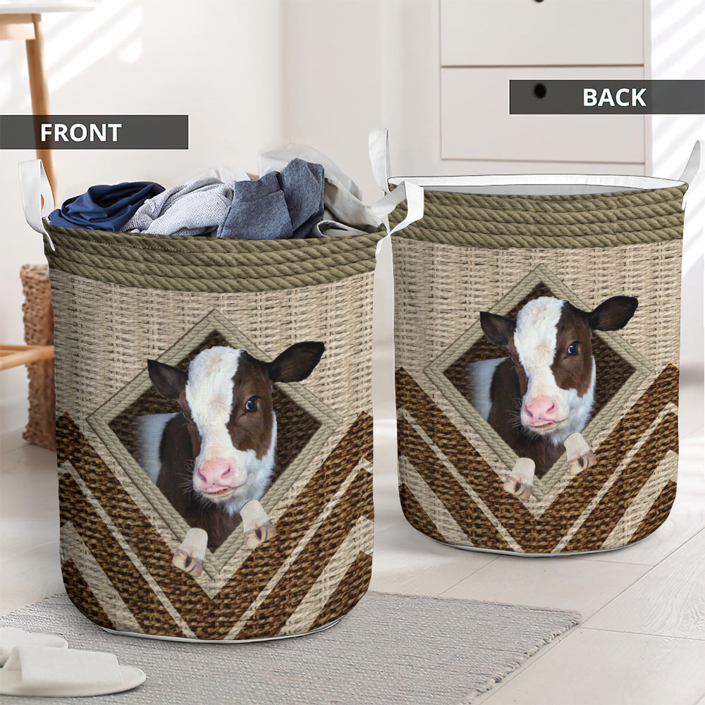 Cow Rope Handmade - Laundry Basket - Owls Matrix LTD