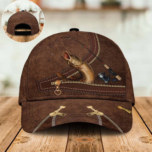 Fishing Leather Vintage Vibes – Classic Cap