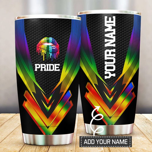 LGBT Pride Love Lip Love 20 Oz Tumbler For Travel Gifts