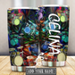 Music Is My Soul Personalized 20 Oz Tumbler For Travel Gifts