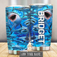 Shark Loves Ocean Personalized 20 Oz Tumbler For Hot Cold Drinks And Travel