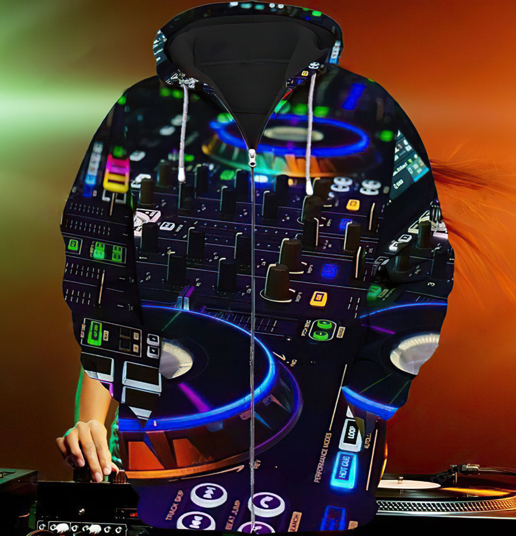 Modern Dj Art – 3D Hoodie