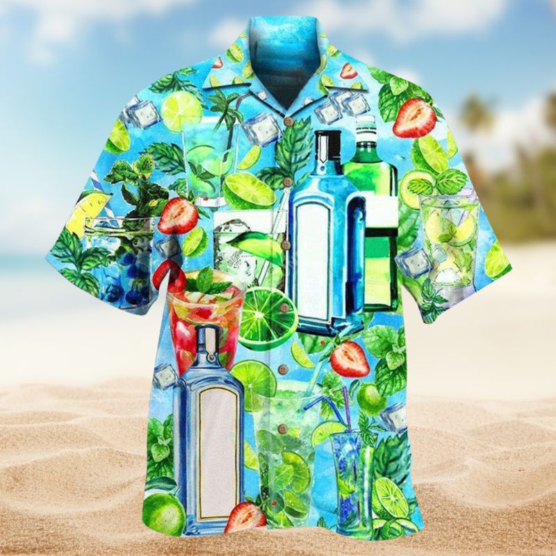 Mojito Cocktail Edition – Hawaiian Shirt
