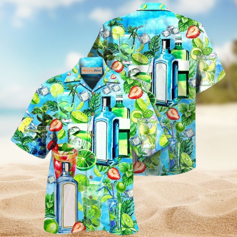 Mojito Cocktail Edition – Hawaiian Shirt