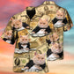 Vintage Lucky Money Cat Art - Hawaiian Shirt