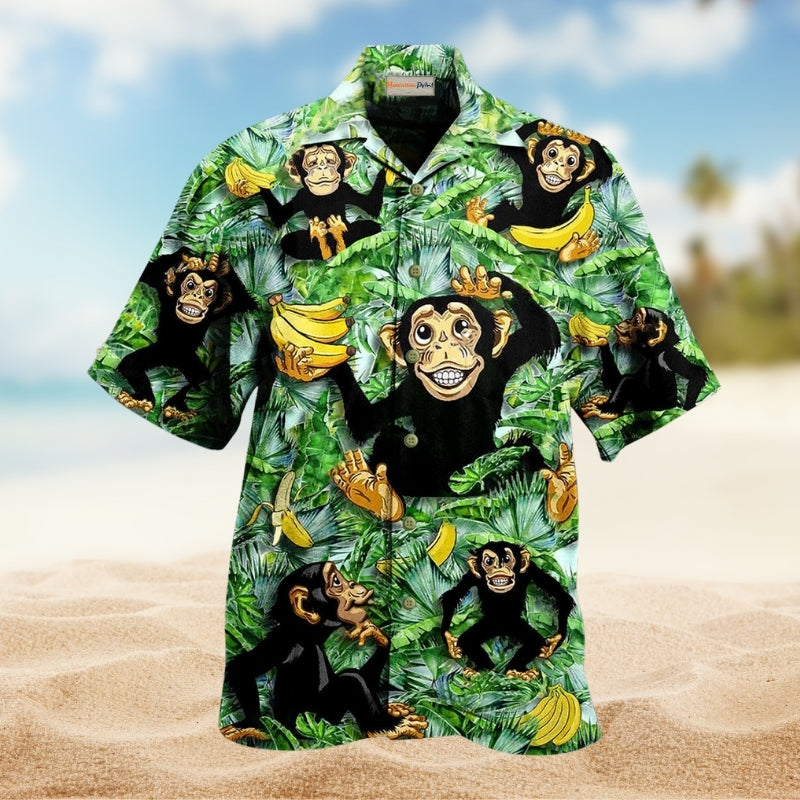 Monkey Loves Banana Limited Edition – Hawaiian Shirt