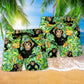 Monkey Banana Tropical Love – Beach Short