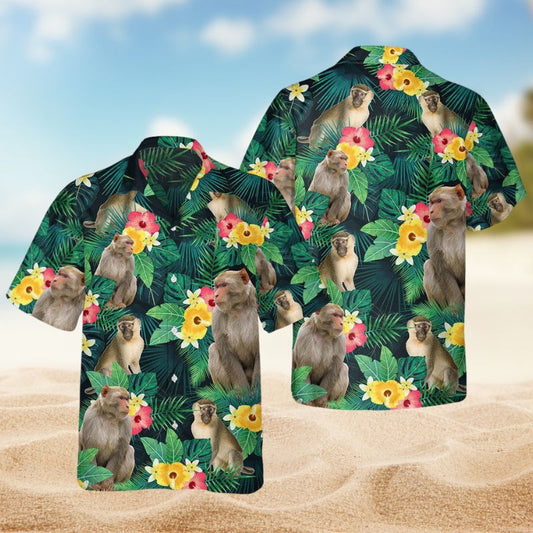 Monkey Tropical Summer Vibes Edition – Hawaiian Shirt