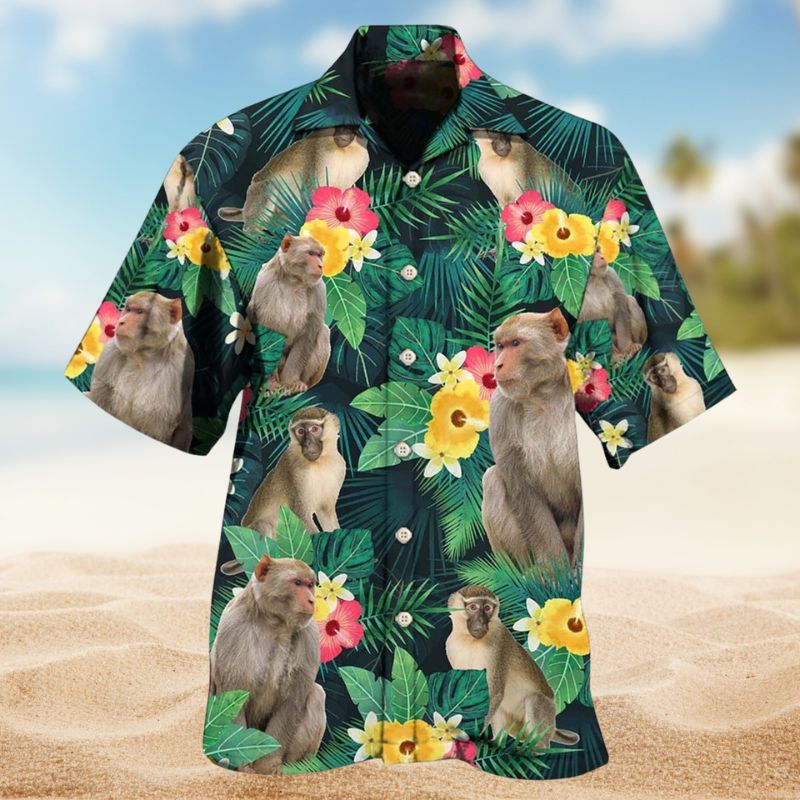 Monkey Tropical Summer Vibes Edition – Hawaiian Shirt