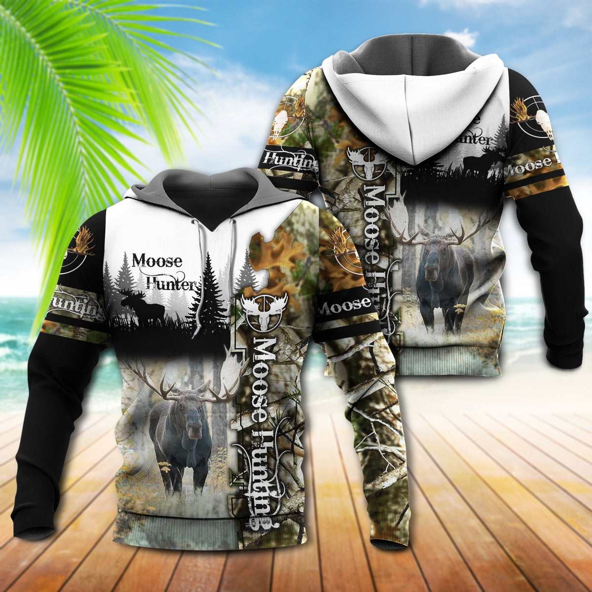 Moose Hunter Amazing Style - 3D Hoodie
