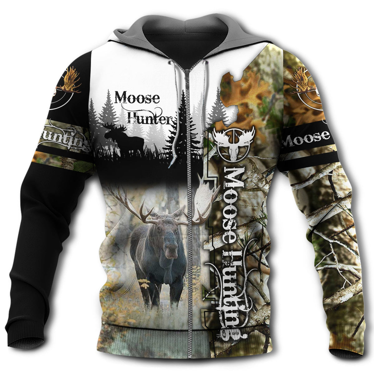 Moose Hunter Amazing Style - 3D Hoodie