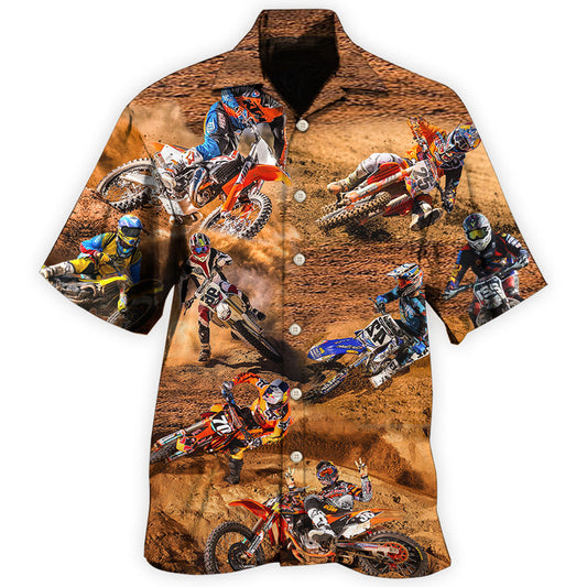 Motocross Racing Cool Life - Hawaiian Shirt