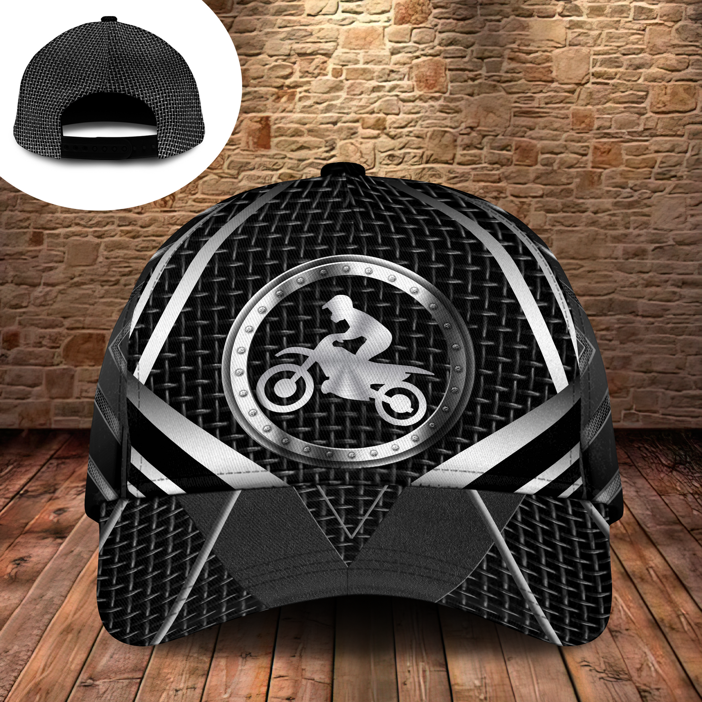 Motocross Black Metal Style 03 – Classic Cap