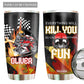 Car Racing Adventure Will You Personalized 20 Oz Tumbler