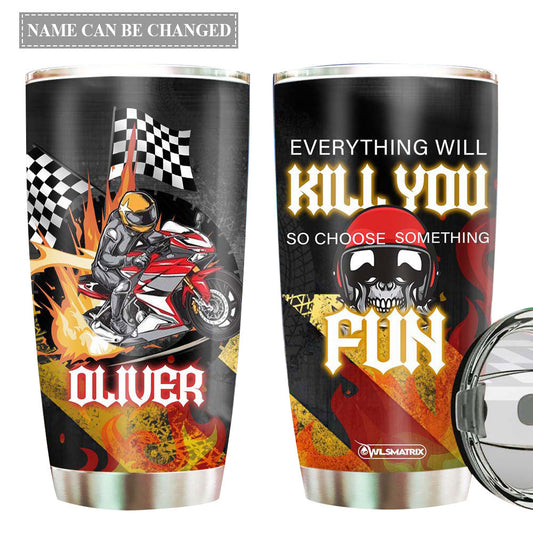 Car Racing Adventure Will You Personalized 20 Oz Tumbler