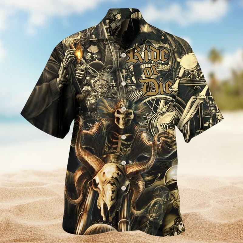 Motorcycle Adventure Love Life Limited Edition 2 – Hawaiian Shirt