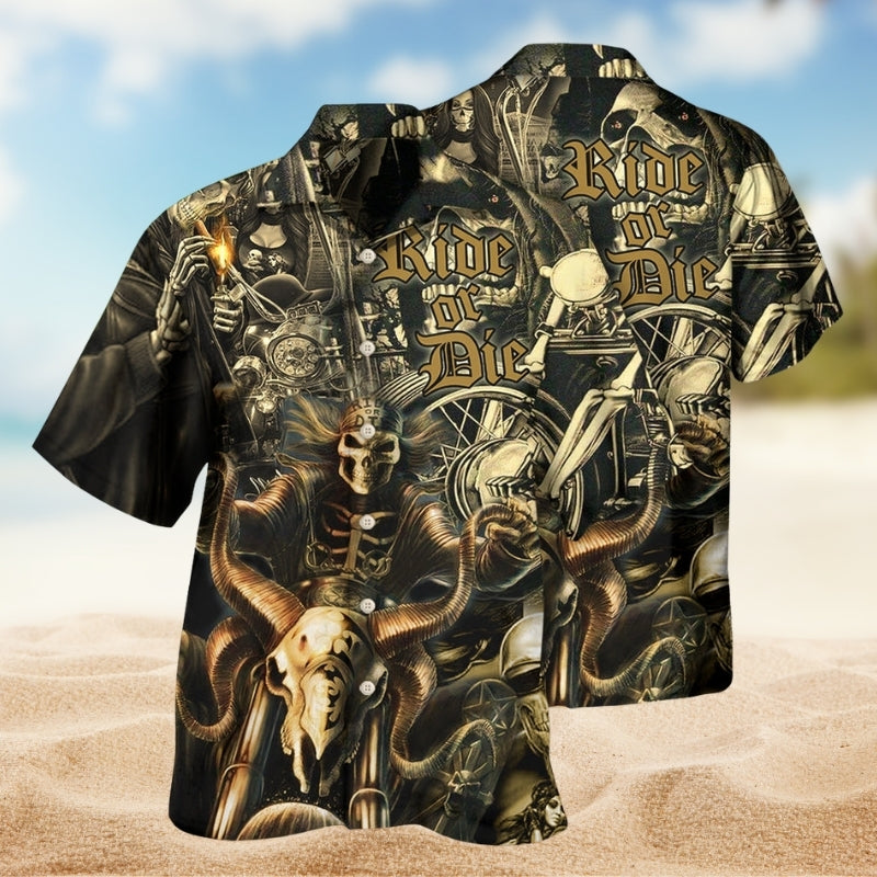 Motorcycle Adventure Love Life Limited Edition 2 – Hawaiian Shirt