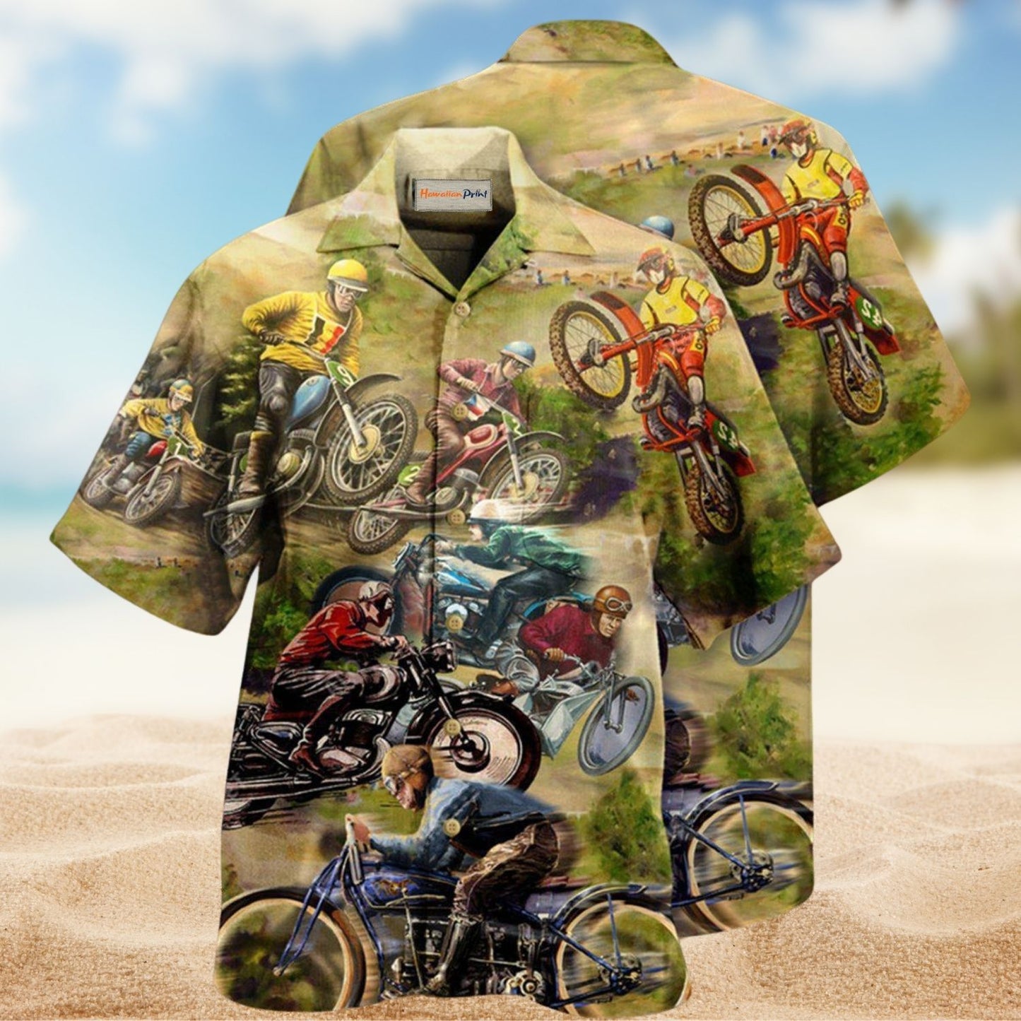 Motorcycle Is My Therapy Edition – Hawaiian Shirt