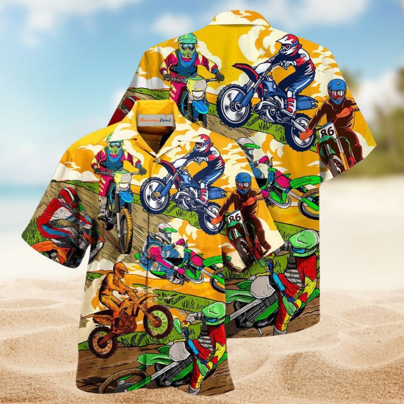Motorcycle Life Without Risk Edition – Hawaiian Shirt