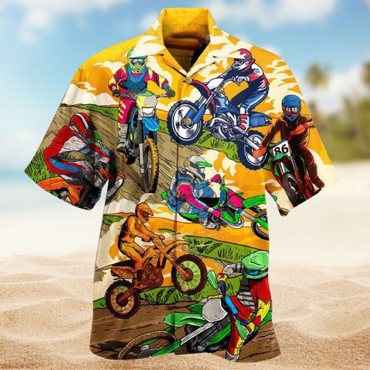 Motorcycle Life Without Risk Edition – Hawaiian Shirt