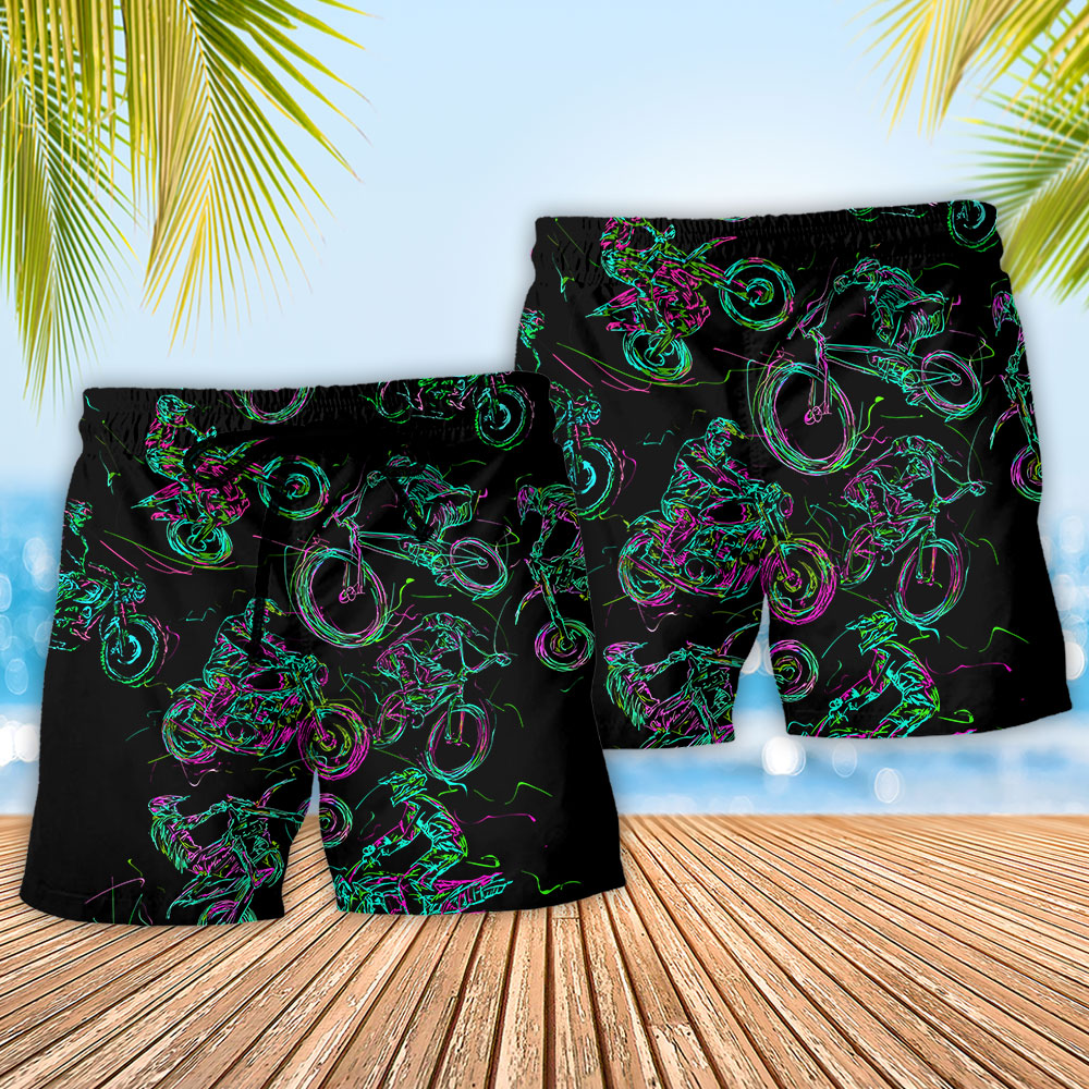 Motorcycle Lover Urban Style – Beach Short