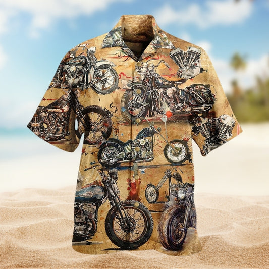 Motorcycle Ride And Live Today Limited Edition – Hawaiian Shirt