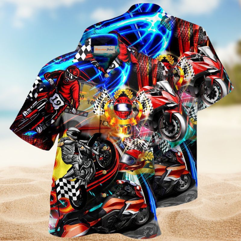 Motorcycle Ride The Wind Edition – Hawaiian Shirt