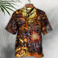 Motorcycle Skull Racing Fast Limited Edition – Hawaiian Shirt