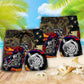 Motorcycle US Flag - Beach Short - Owls Matrix LTD