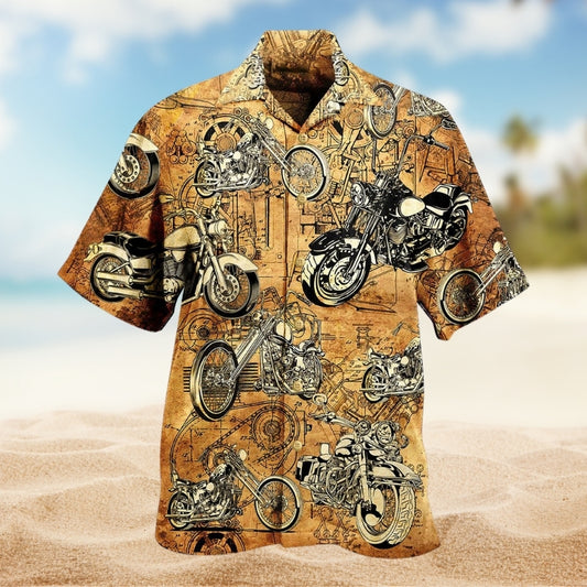 Motorcycle Vintage Limited Edition – Hawaiian Shirt