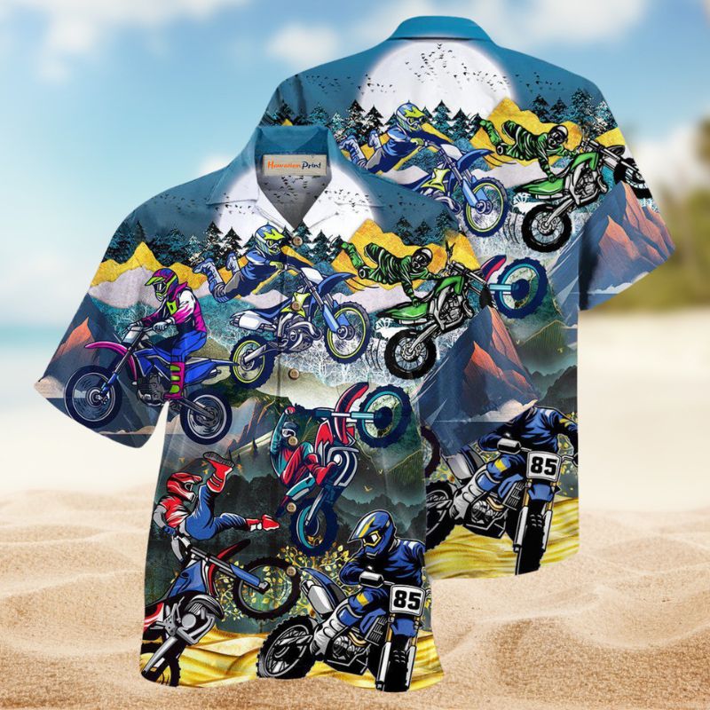 Motorcycle When Life Gets Complicated I Ride Edition - Hawaiian Shirt