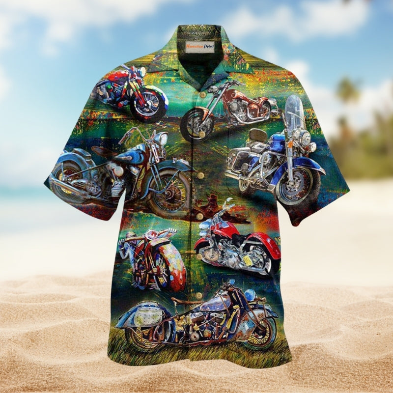 Motorcycles Freedom Is A Full Tank Edition – Hawaiian Shirt
