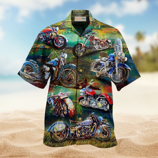 Motorcycles Freedom Is A Full Tank Edition – Hawaiian Shirt