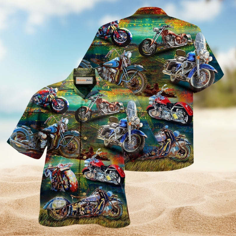 Motorcycles Freedom Is A Full Tank Edition – Hawaiian Shirt