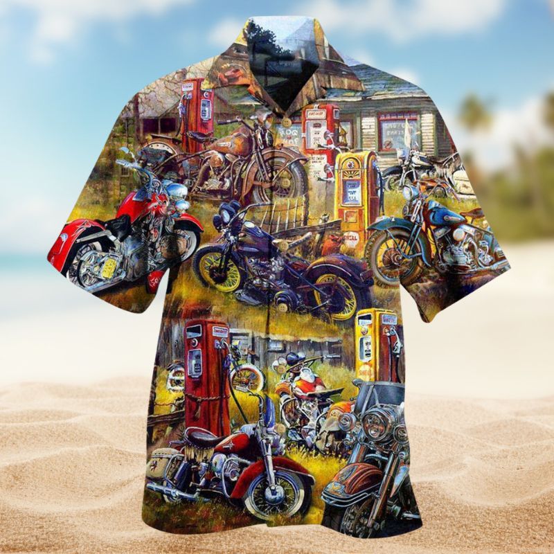 Motorcycles In The Field Edition – Hawaiian Shirt