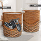 Motorcycles Rattan Teaxture Cool - Laundry Basket - Owls Matrix LTD