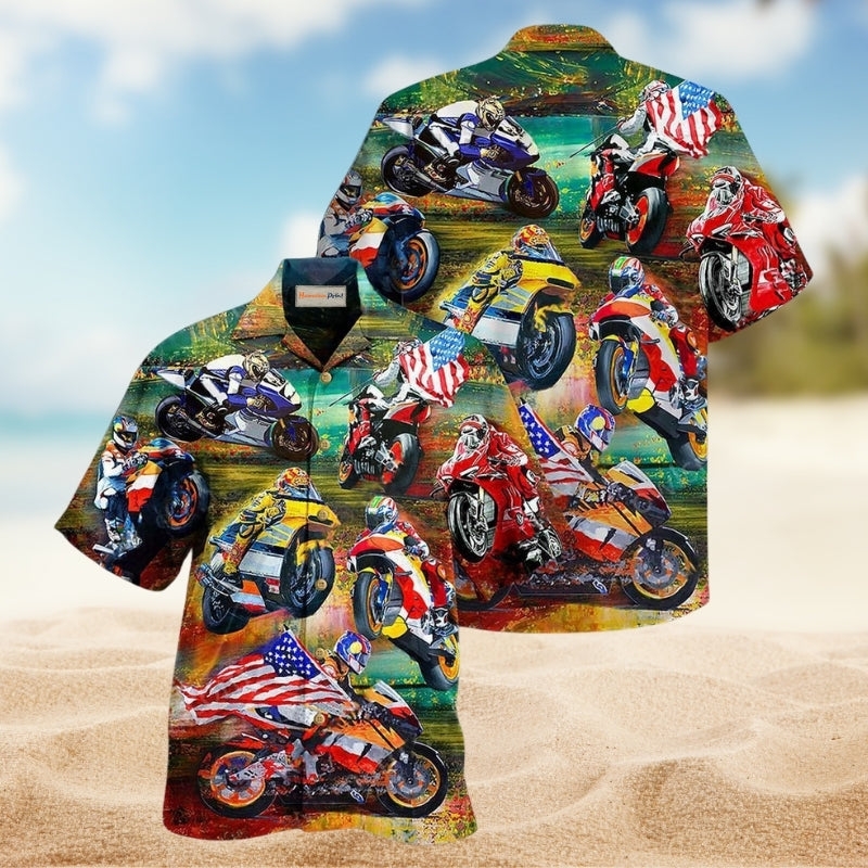 Motorsport Racing America Limited Edition – Hawaiian Shirt