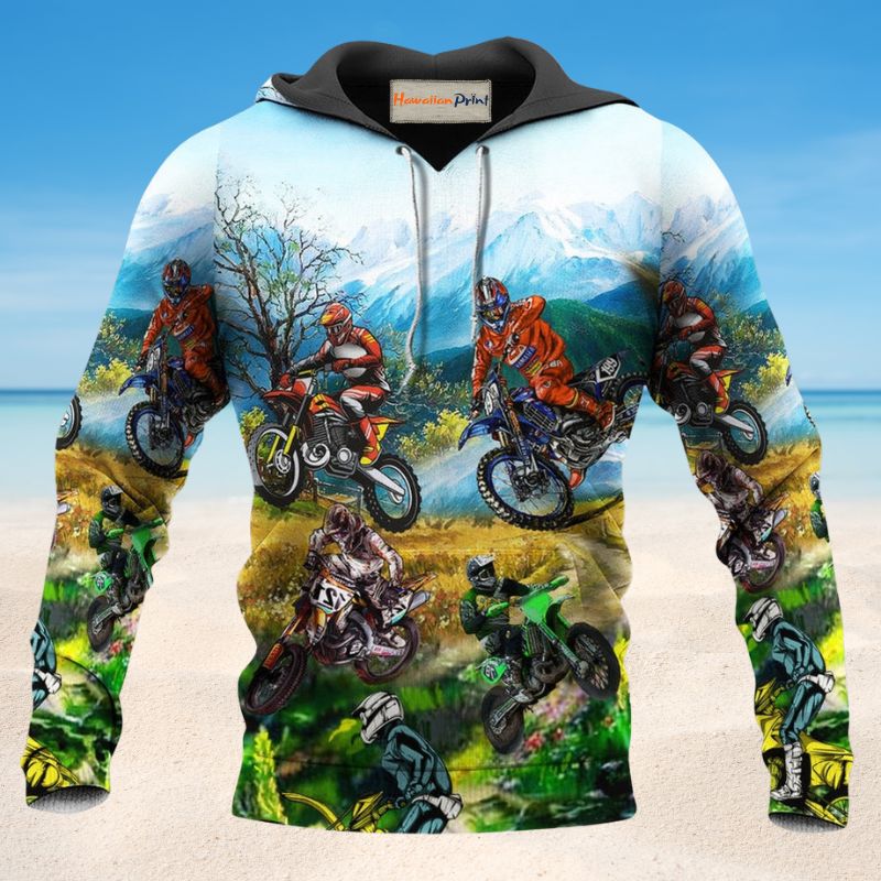 Motorsport Life Is Better Braap - 3D Hoodie