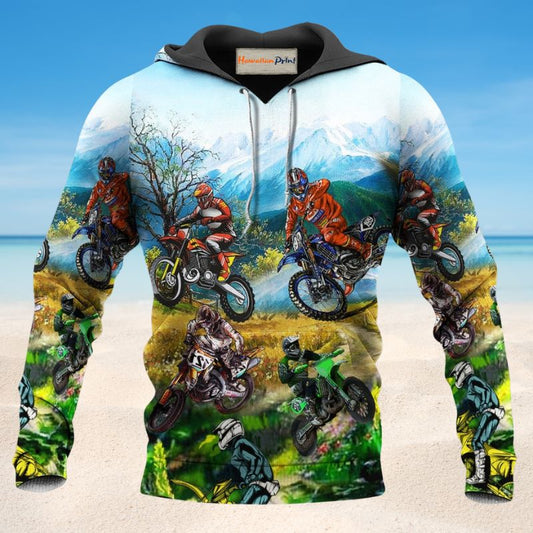 Motorsport Life Is Better Braap - 3D Hoodie
