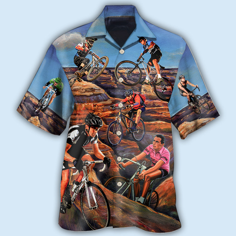 Mountain Biking Outdoor Style – Hawaiian Shirt