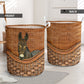 Mule Rattan Teaxture Awesome - Laundry Basket - Owls Matrix LTD