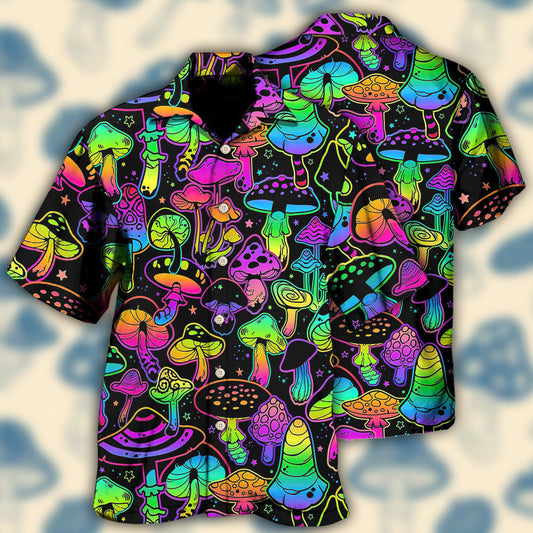 Stunning Mushroom Artistic Style – Hawaiian Shirt