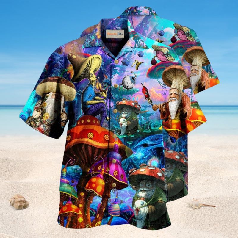 Mushroom People Colorful Edition – Hawaiian Shirt