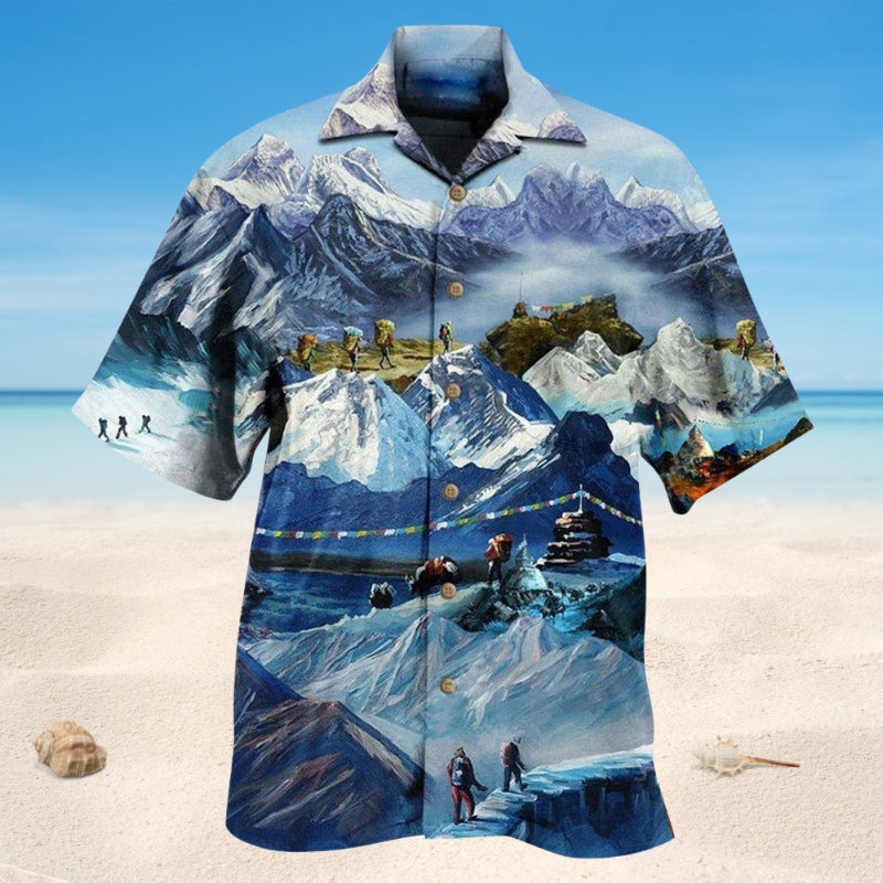 Climb Mountains Are Calling Edition – Hawaiian Shirt