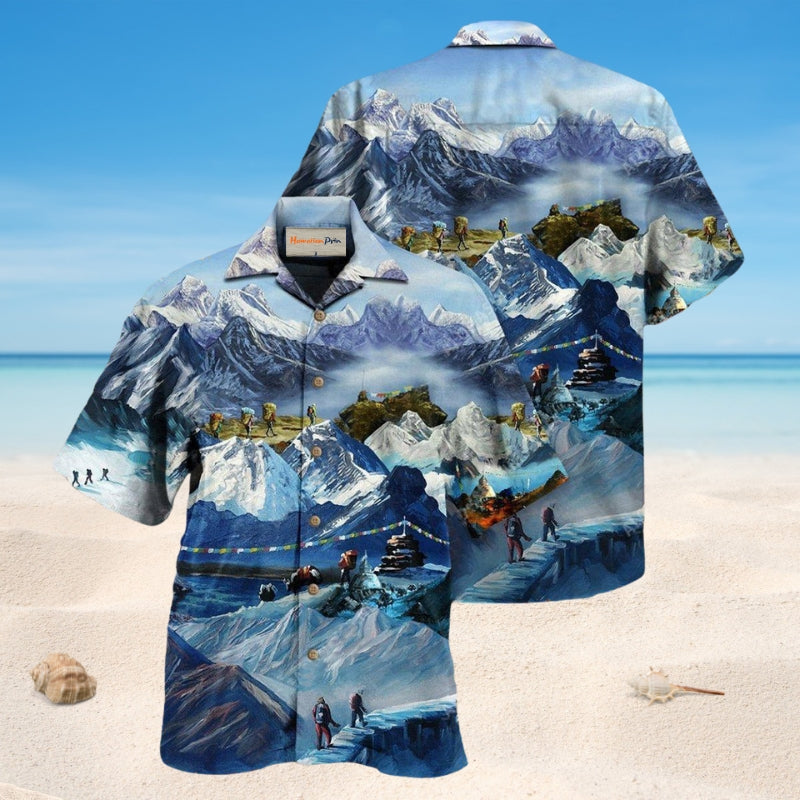 Climb Mountains Are Calling Edition – Hawaiian Shirt
