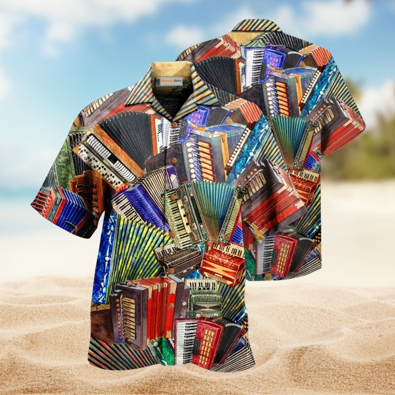 Music Accordion To Me You Are Awesome Limited Edition – Hawaiian Shirt