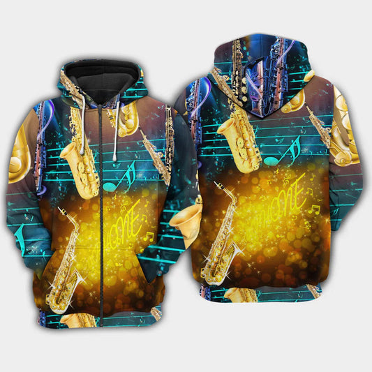 Music All Night Art – 3D Hoodie