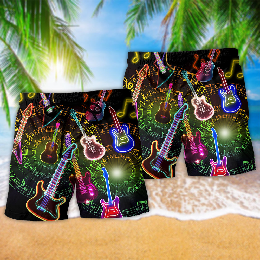 Music Guitar All You Need – Beach Short