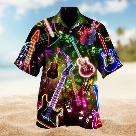 Music All You Need Is A Guitar Limited Edition – Hawaiian Shirt
